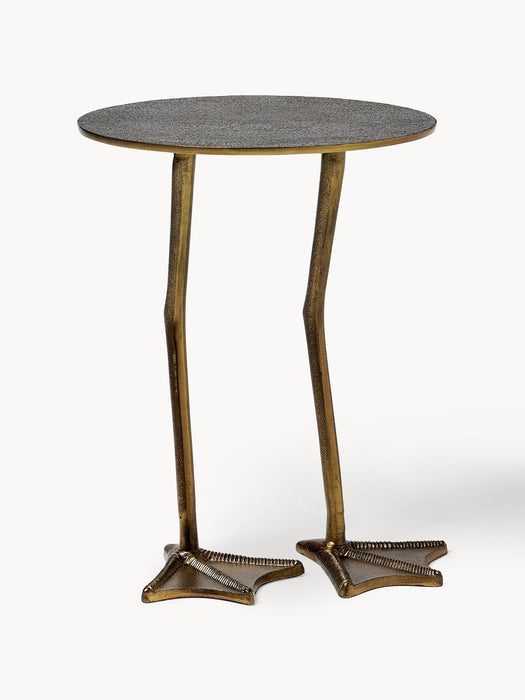 Duck Decorative Metal Side Table