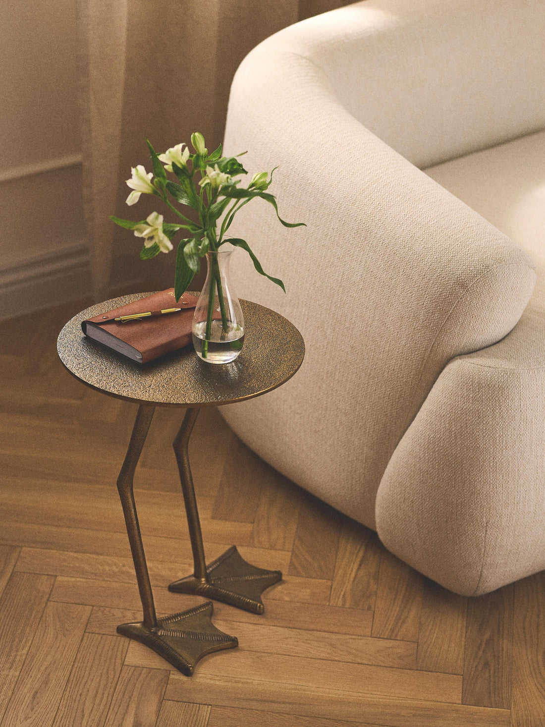 Duck Decorative Metal Side Table