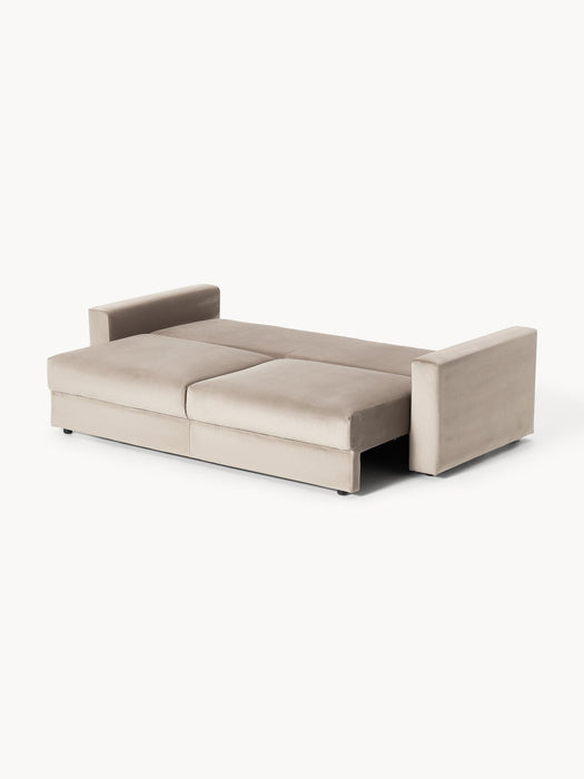 Tasha Velvet Sofa Bed (3-seater)