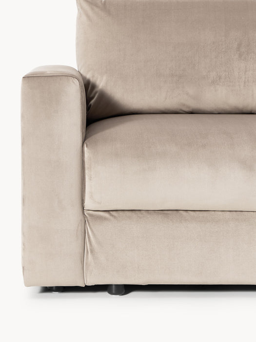 Velvet Sofa Bed Tasha 3-seater