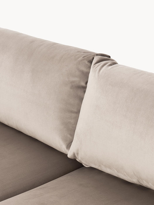 Velvet Sofa Bed Tasha 3-seater