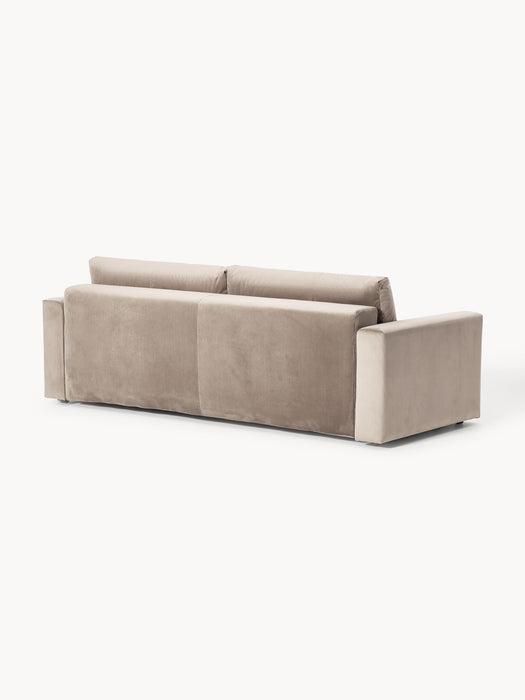 Velvet Sofa Bed Tasha 3-seater
