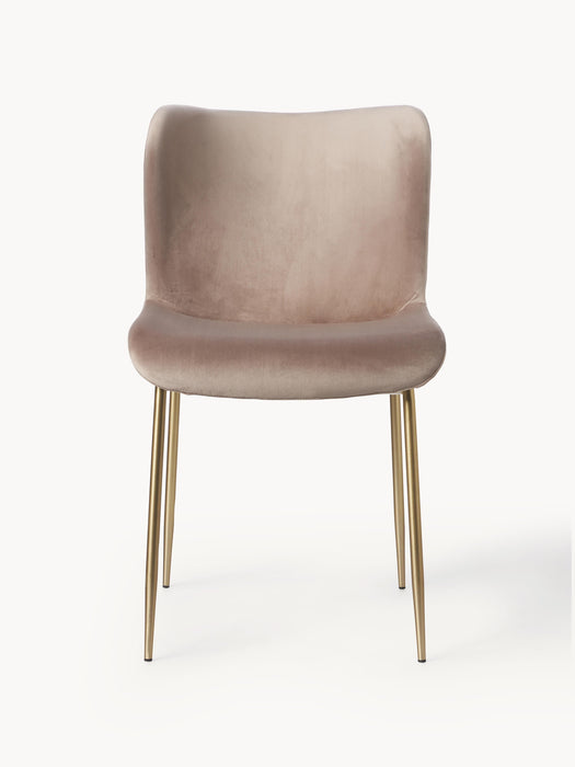 Upholstered Velvet Chair Tess