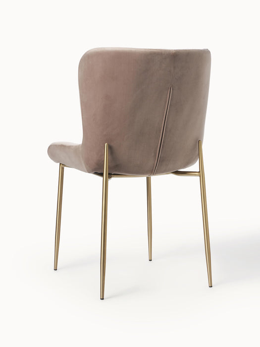 Upholstered Velvet Chair Tess