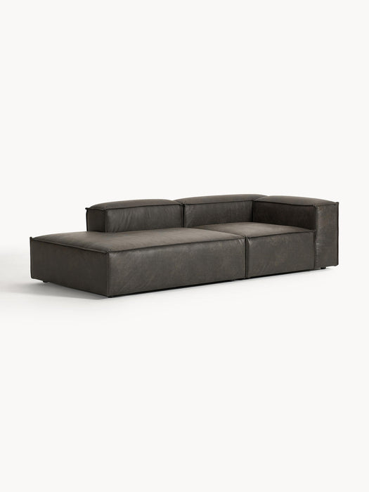 Lennon Modular Leather Chaise