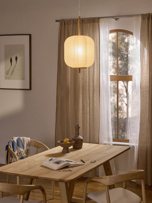 Rice Paper Design Pendant Light Misaki