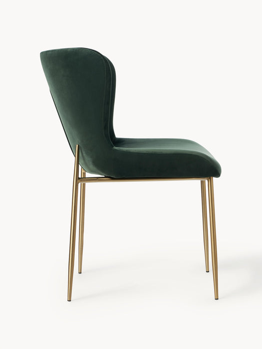 Upholstered Velvet Chair Tess