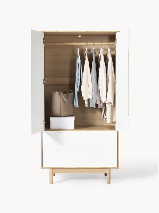 Small Wardrobe Cassy 2-doors