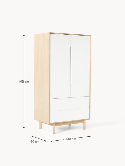 Small Wardrobe Cassy 2-doors