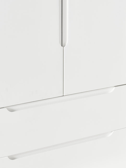 Small Wardrobe Cassy 2-doors