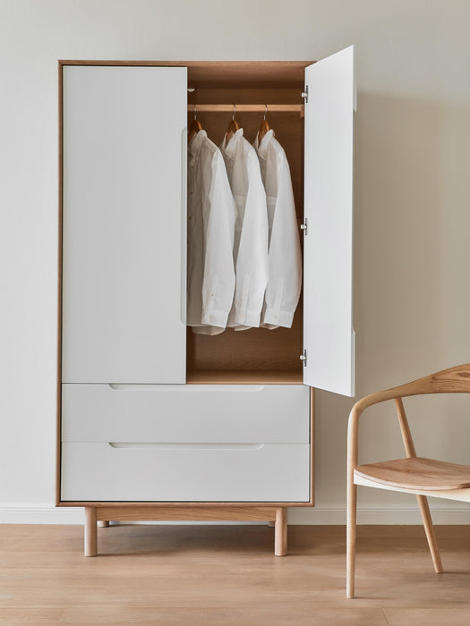 Small Wardrobe Cassy 2-doors