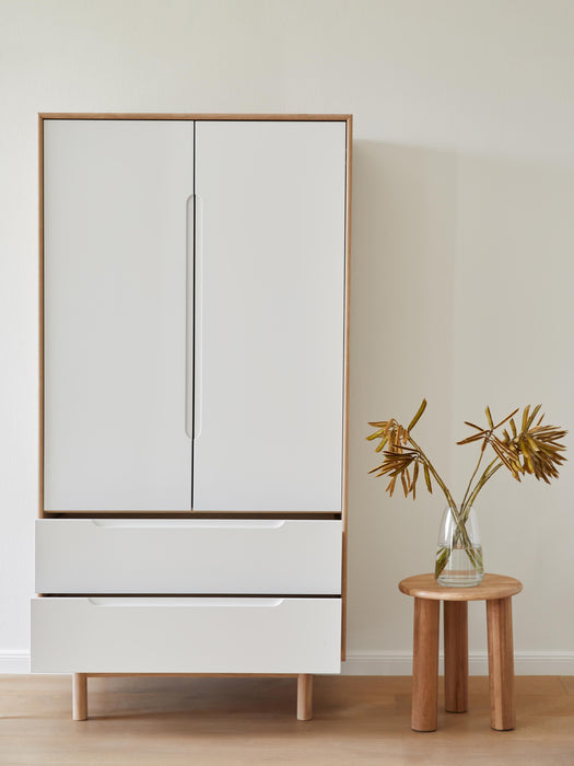 Small Wardrobe Cassy 2-doors