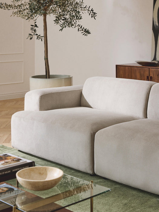 Corduroy Sofa Melva 2-seater