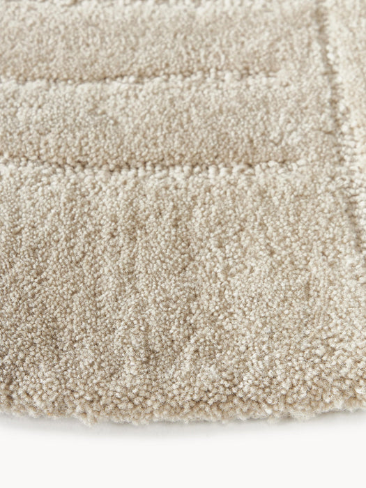 Mason Round Hand-Tufted Wool Rug