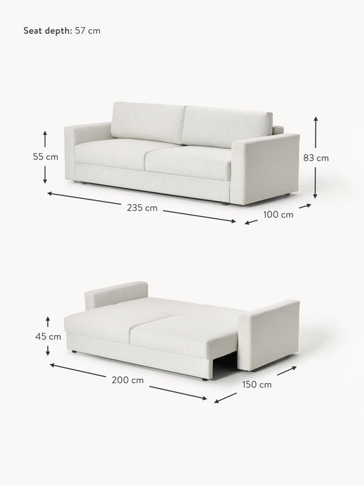 Sofa Bed Tasha 3-seater