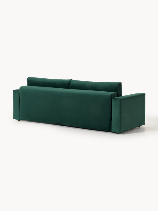 Velvet Sofa Bed Tasha 3-seater