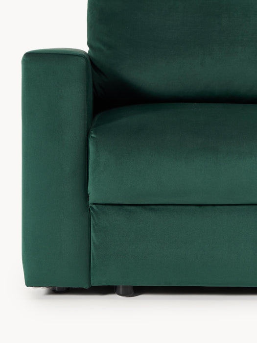 Velvet Sofa Bed Tasha 3-seater
