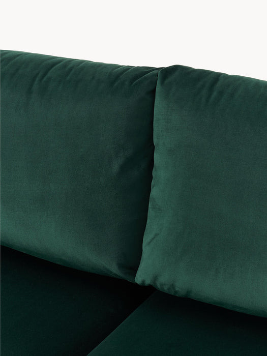 Velvet Sofa Bed Tasha 3-seater