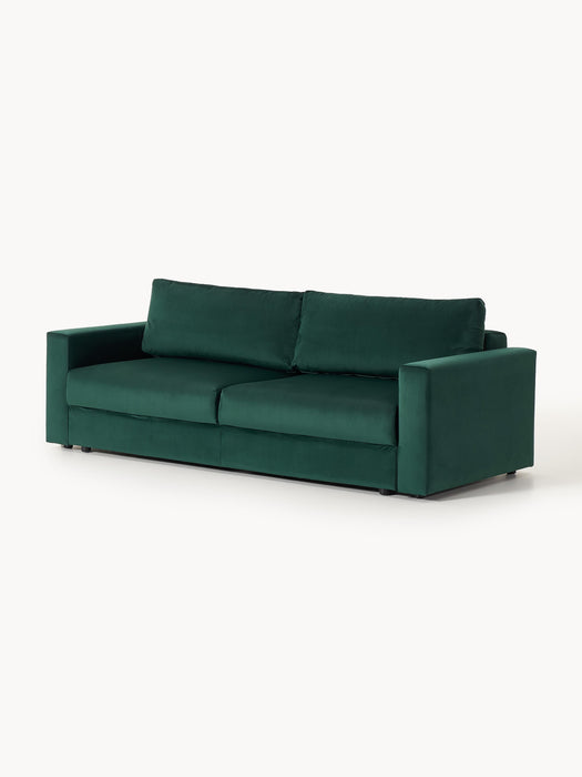 Velvet Sofa Bed Tasha 3-seater