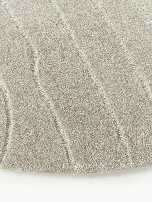 Aaron Round Hand-Tufted Wool Rug