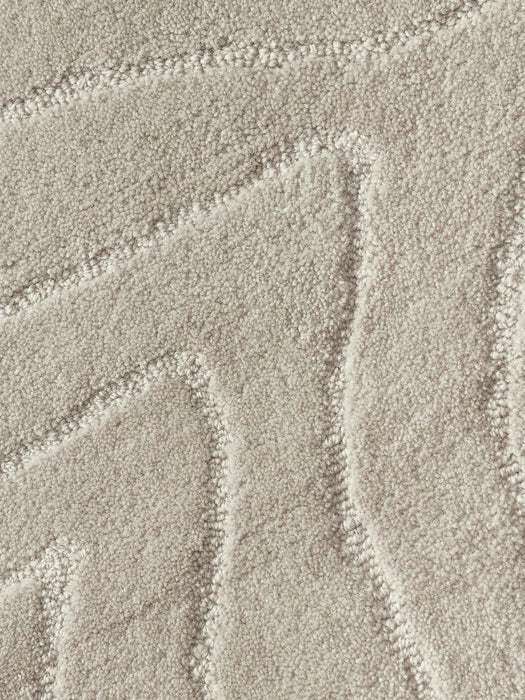 Aaron Round Hand-Tufted Wool Rug