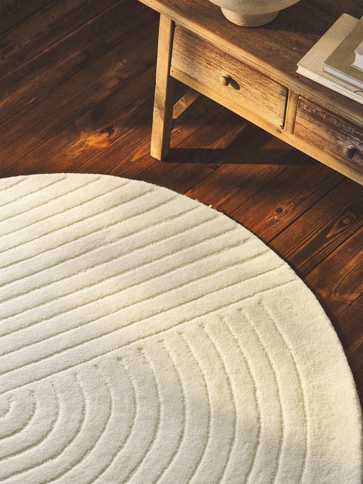 Mason Round Hand-Tufted Wool Rug