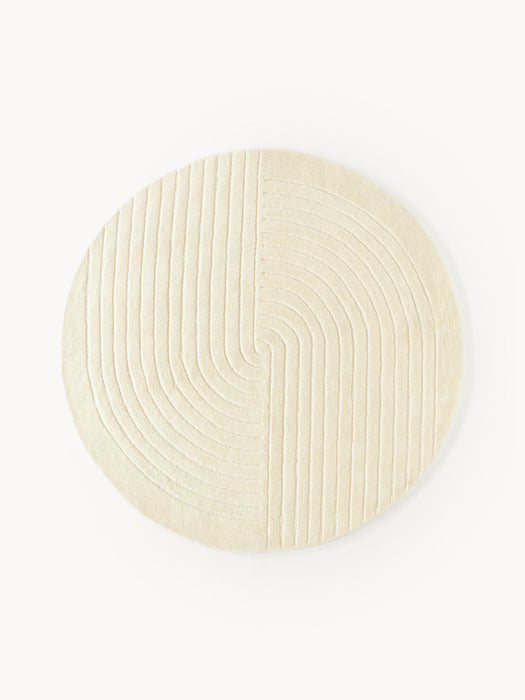 Mason Round Hand-Tufted Wool Rug