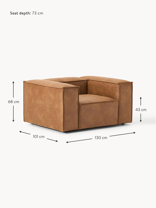Leather Armchair Lennon