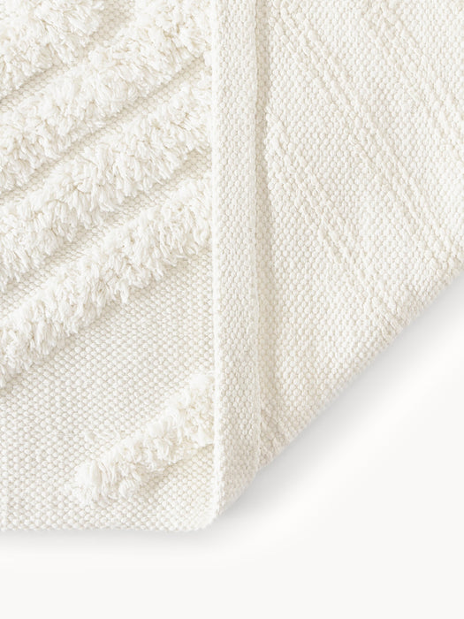 High-Low Cotton Rug Ziggy Hand-Woven
