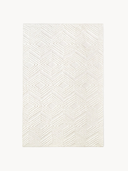 High-Low Cotton Rug Ziggy Hand-Woven