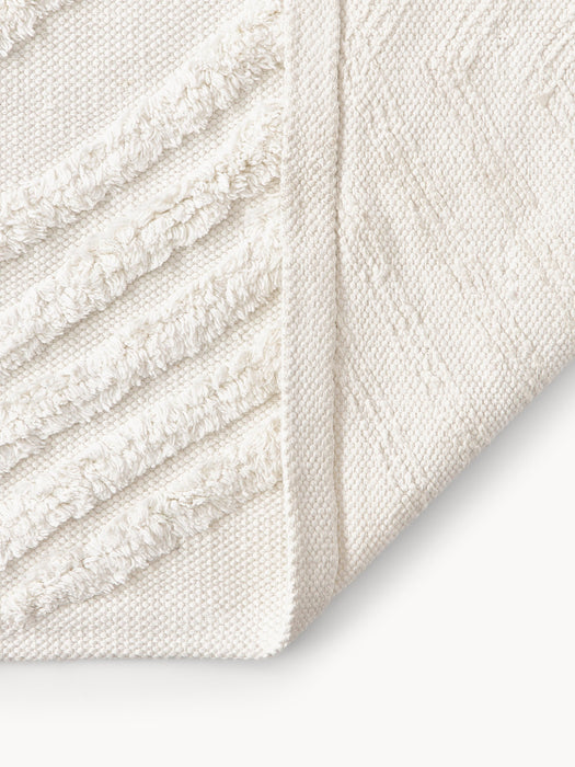 High-Low Cotton Rug Ziggy Hand-Woven