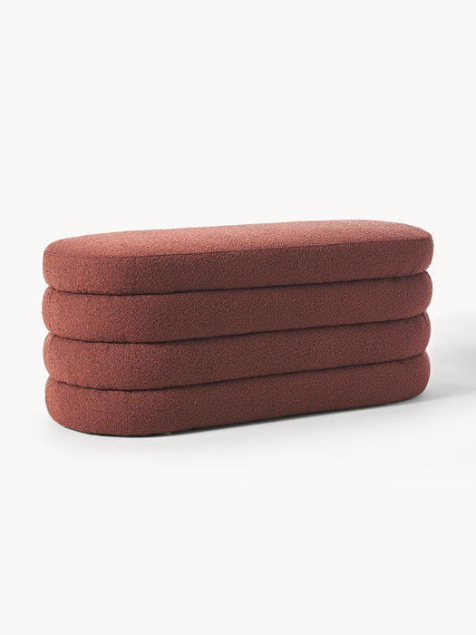 Boucl Upholstered Bench Alto