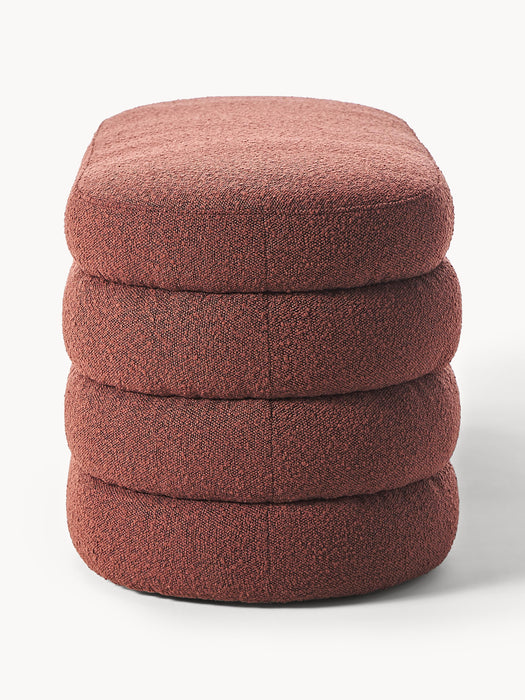 Boucl Upholstered Bench Alto