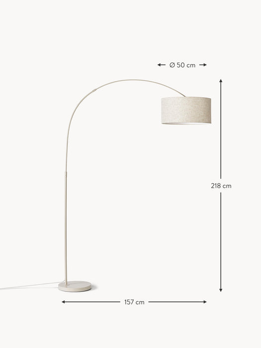 Large Arc Lamp Niels