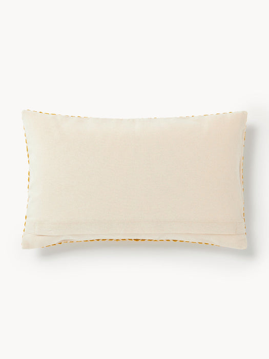 Whatever Cushion Cover with Embroidered Lettering