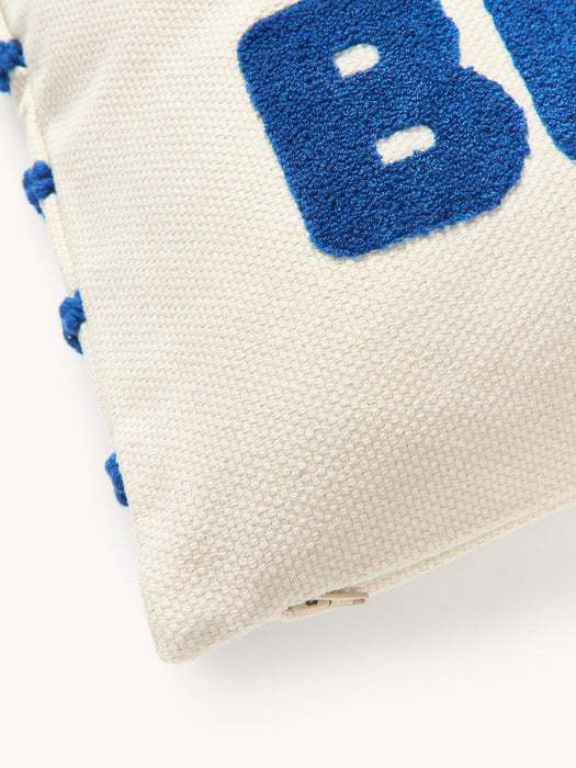 Blah Blah Reversible Cushion Cover
