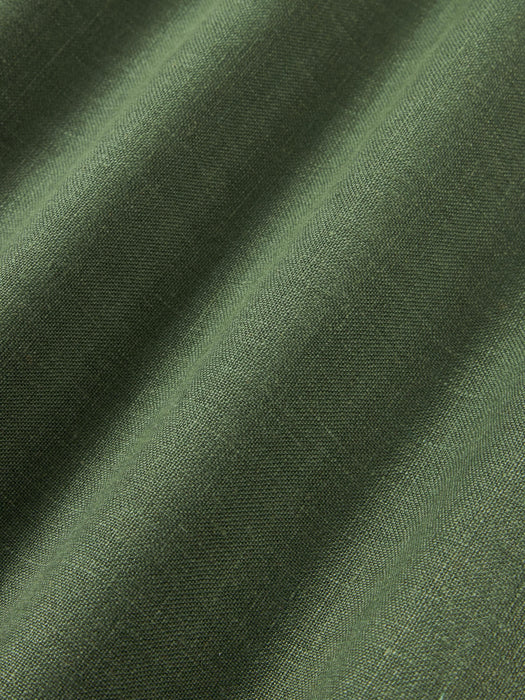 Luana Linen Cushion Cover with Fringes