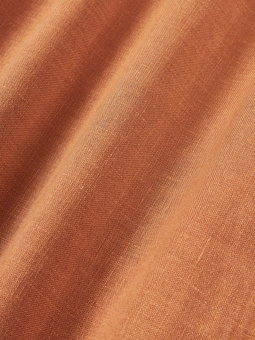 Luana Linen Cushion Cover with Fringes