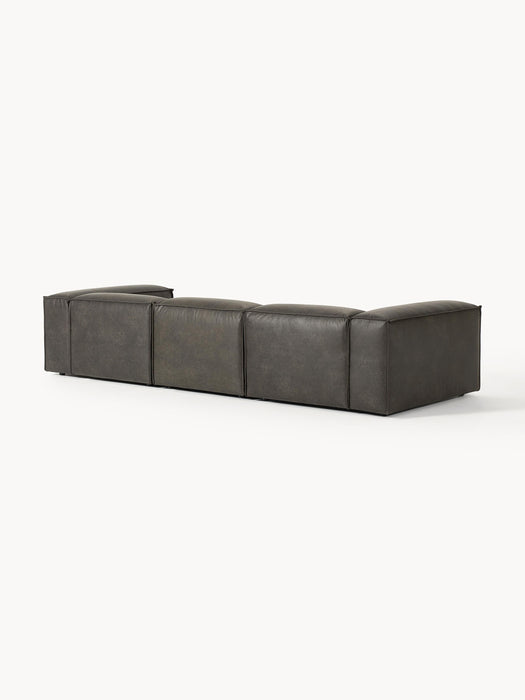 Modular Leather Sofa Lennon 4-seater