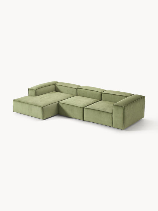 Lennon Corduroy Modular Corner Sofa (4-seater)