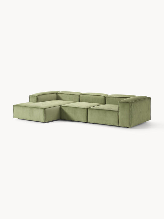 Lennon Corduroy Modular Corner Sofa (4-seater)