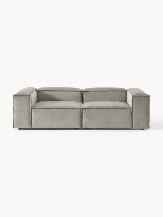 Corduroy Modular Sofa Lennon 3-seater