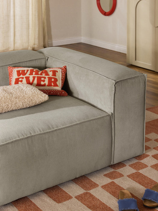 Corduroy Modular Sofa Lennon 3-seater