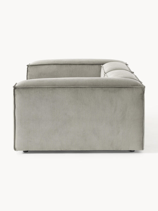 Corduroy Modular Sofa Lennon 3-seater