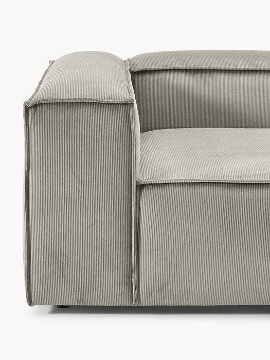 Corduroy Modular Sofa Lennon 3-seater
