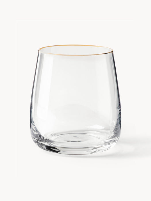 Mouth-Blown Tumblers Ellery Set of 4
