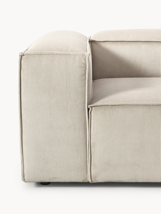 Corduroy Modular Sofa Lennon 4-seater