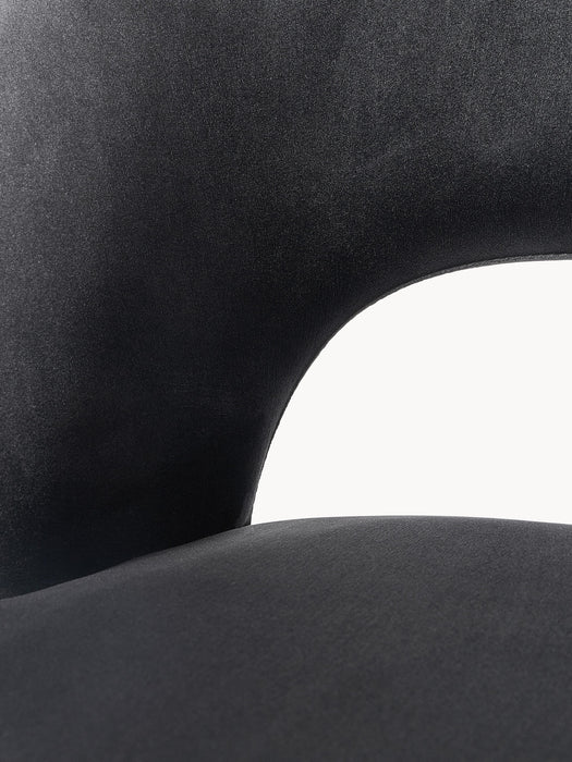 Velvet Upholstered Chair Rachel