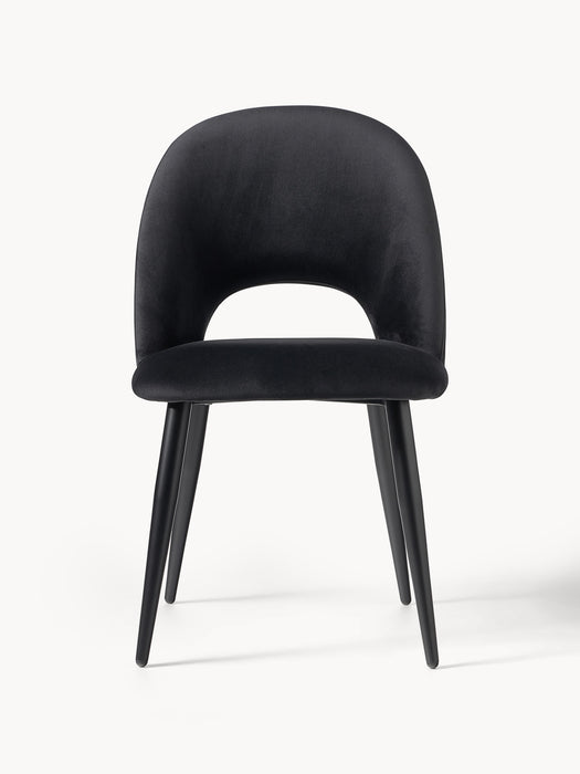 Velvet Upholstered Chair Rachel