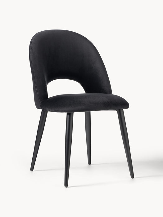 Velvet Upholstered Chair Rachel